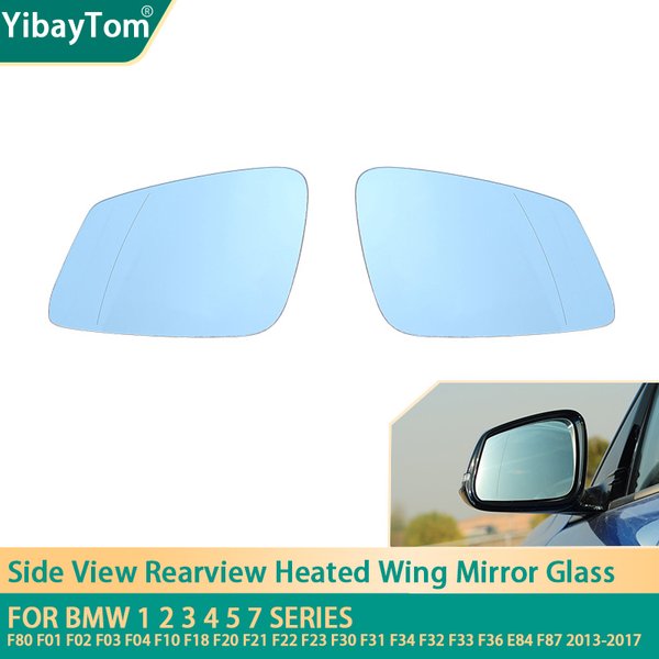 Verre de rétroviseur chauffant latéral, pour BMW F01 F02 F03 F04 F10 F20 F21 F22 F87 F32 F33 F36 F30 F31 F34 F23 F45 F46 i3 F48 2013 – 17