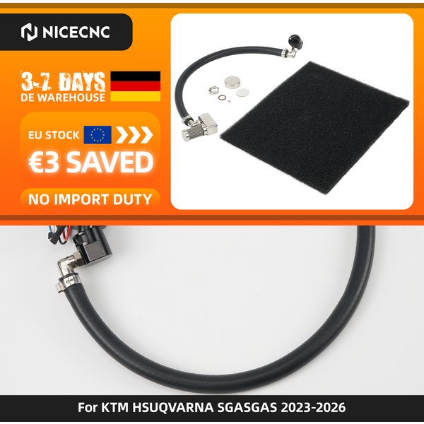 (EU-Lager) Für KTM EXC 300 2024 2025 2026 Kraftstofftank-Verlängerungsrohr für KTM Zubehör EXC-F 350 SX 125 SXF 450 XC XCF XCW XCW-F