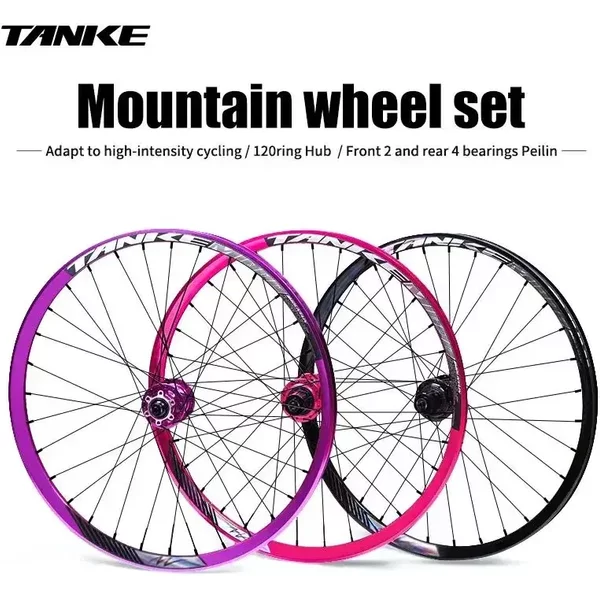 Jeu de roues VTT TANKE AM Enduro DH 29/26/27,5 pouces, jantes larges 35 mm, axe traversant 148 Boost, moyeu 142/135 QR 6 cliquetis, roue de vélo durable