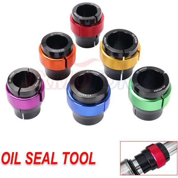 CNC 40MM 41MM 42MM 43MM 45MM 46MM 47MM 48MM 49MM 50MM Gabel Öl Dichtung Fahrer Werkzeug Für KTM HONDA Kawasaki Suzuki Yamaha