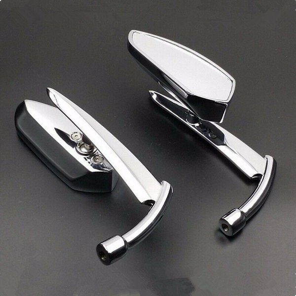 Uniwersalne lusterka boczne motocykla 8mm 10mm do Harley Honda Kawasaki Yamaha Chopper Touring