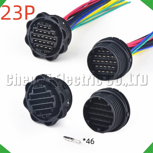 Connecteurs automobiles à 23 broches, instrument de carrosserie de porte de voiture, prise de faisceau de câbles 98957-1131 98958-1031 pour Xsara Sienna Elysee 206 207 C2