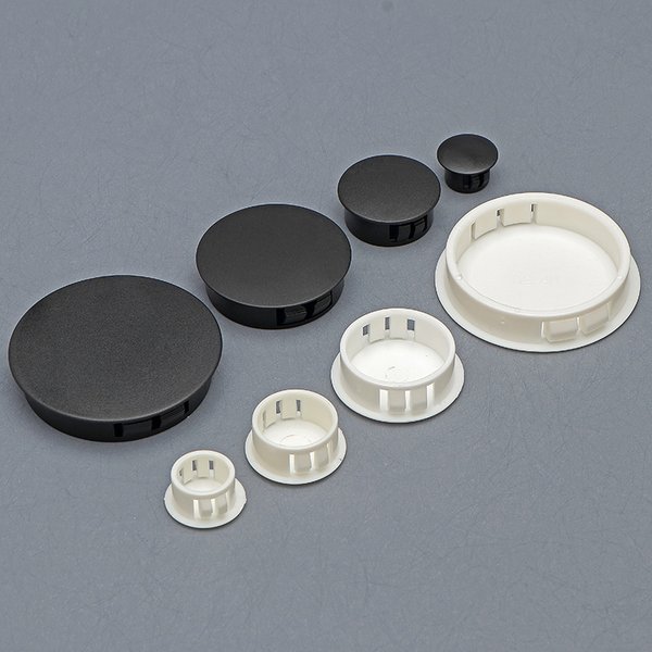 Bouchons en plastique à clipser pour profilés, caches-câbles muraux, couvre-trous de vis, caches-trous de meubles, capuchons de bureau, passe-câbles en acier