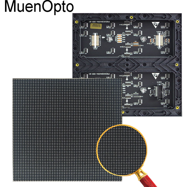 P3 Indoor 64*64 Pixel LED-Anzeigemodul 192x192 mm 1/32 Scan SMD RGB Vollfarb-LED-Bildschirm