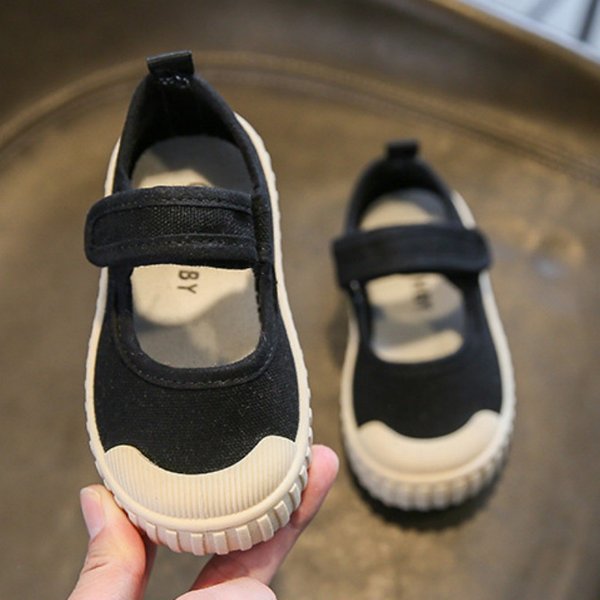 Kinder Segeltuchschuhe Mädchen Jungen Baby Freizeitschuhe Leichte Bequeme Weiche Einfarbige Jungen Mädchen Turnschuhe Kinder Flache Schuhe