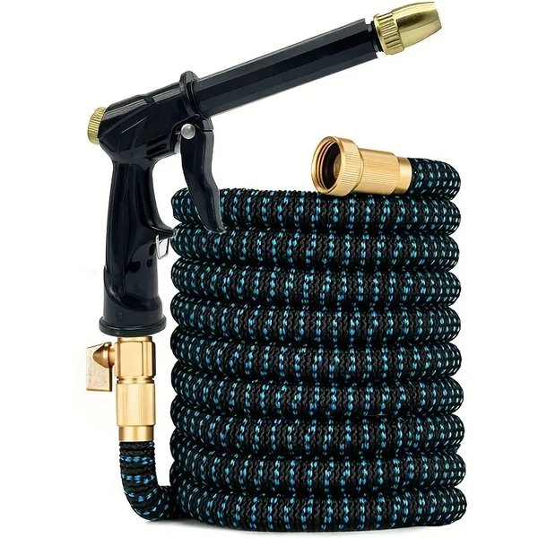 Tuyau magique extensible pour l'arrosage et le nettoyage du jardin, connecteur 3/4 ", tête d'arrosage, dispositif d'arrosage, sans kinks