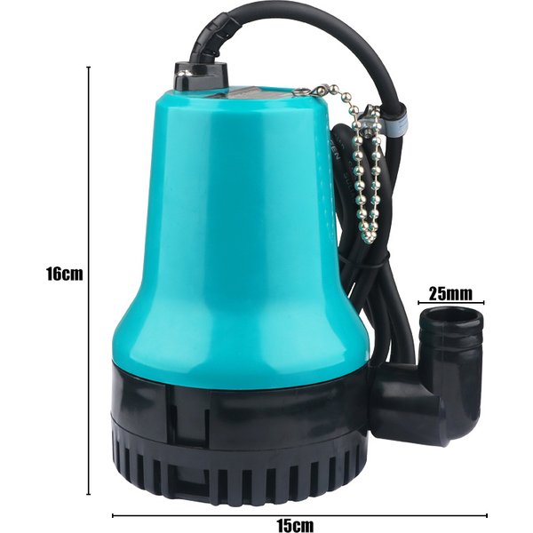 Pompe à eau solaire 50W 4500L/H 1,5m DC 12V/24V, moteur sans balais, pompe submersible de circulation d'eau, pour irrigation, fontaine, bassin à poissons