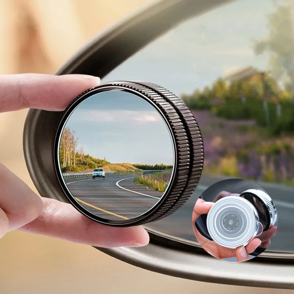 2 Stücke Toter Winkel Spiegel Für Auto Verkehrsspiegel Auto Rückspiegel Volle Sicht 360 Weitwut Parkplatz Assistent Konvexen Spiegel