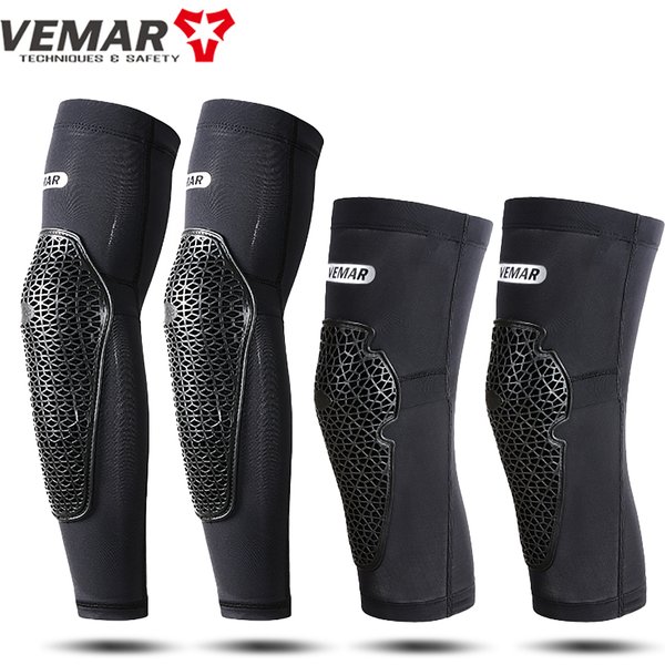 Sommer Atmungsaktive Motorrad Knieschoner Männer Schnell trocknende Motocross Ellenbogenschützer Anti-herbst BMX DH ATV MTB Motorrad Schutz Getriebe
