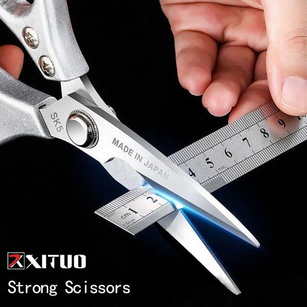 XITUO küche schere edelstahl home küche gartenarbeit starke schere huhn knochen schere professionelle sharp schere