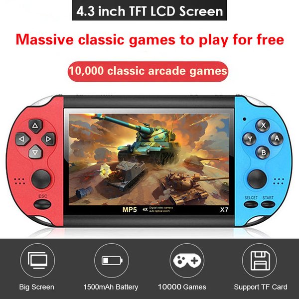 Gaming tragbare Handheld Retro-Videospiel konsole Player Porta til Mini-Arcade-Videospiele für Hand Familien tasche Retro gaming