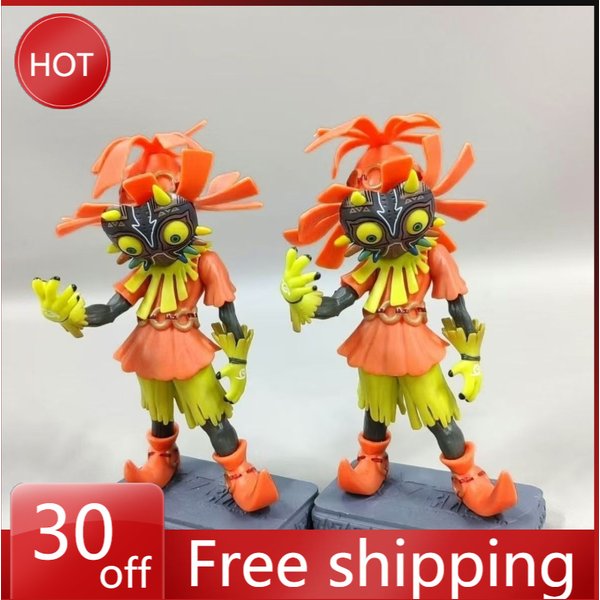 14cm Neue Anime-Figur Majora's Mask Peripherie PVC-Modell Niedliche Statue Tischdekoration Geburtstagsgeschenke Spielzeug