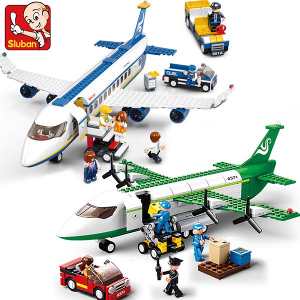 Avion de Transport de Fret Aérien, décennie s de Construction Créatifs, Hélicoptère, Jouet pour Enfant