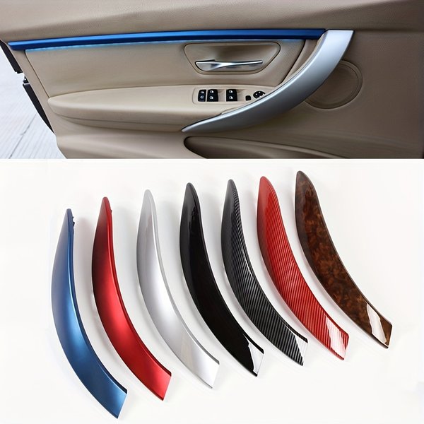 F30 F31 3 4 3GT série 2013-2018 portes intérieures poignée extérieure tirer revêtement d'habillage accessoires de voiture pour BMW 316d 318d 320d 320i 325