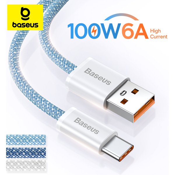 Baseus 100w usb a zu usb c kabel USB-C pd schnell ladekabel ladegerät kabel für huawei samsung xiaomi typ-c usbc kabel