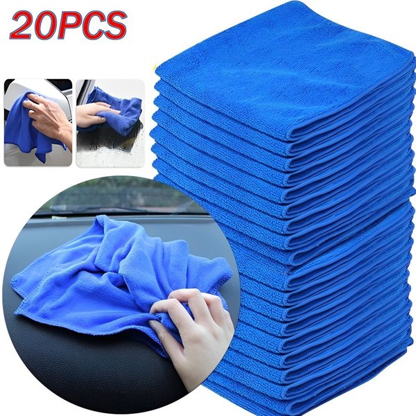 1-20Pcs Mikrofaser Handtücher Auto Waschen Trocknen Tuch Handtuch Haushalt Reinigung Tücher Auto Detaillierung Polieren Tuch Hause Saubere werkzeuge