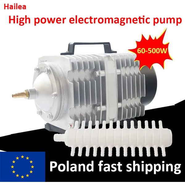 HAILEA ACO Aquarium Electromagnetic Air Pump Aeration Pump High Power Oxygen Pump Aerator Oxygenator Fish Pond 300W 380W 500W