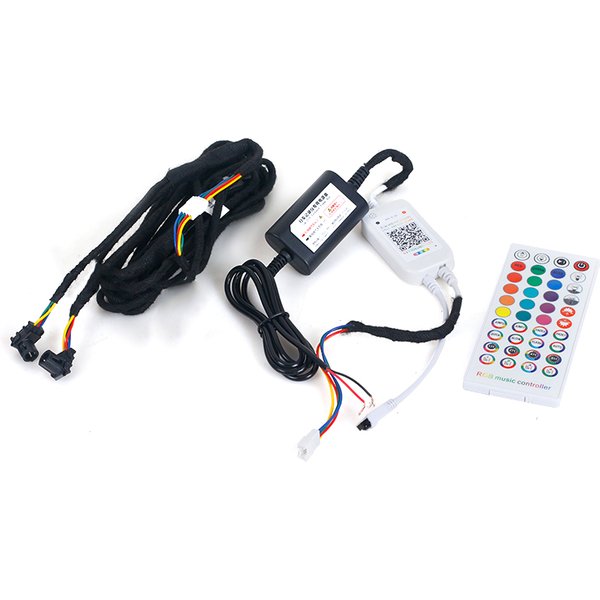 Car LED Front Dashboard AC Air Condition Vent Outlet Turbo Interior Trim For Ford Mondeo