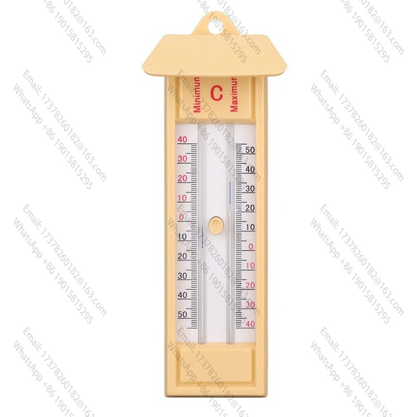 Thermomètre de serre pour enregistrement précis des températures élevées et basses, psychromètre de haute précision, thermomètre industriel, thermomètre de type U