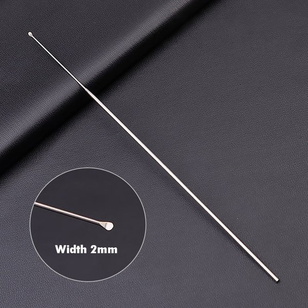 18 cm Kupfer Edelstahl Ohrenschmalz Pick Kürette Ohrenschmalz Entfernung Picker Earpick Reiniger Tool Kit Für Kinder Erwachsene hause