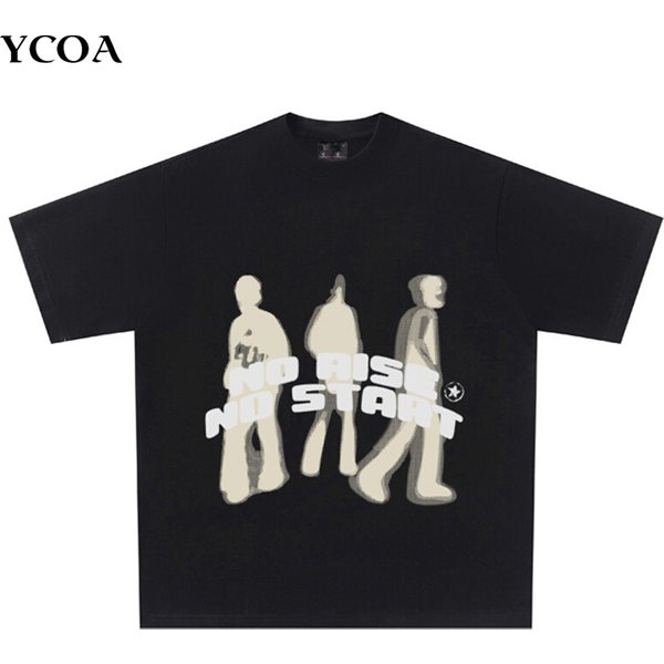 T-Shirt surdimensionné pour hommes, Hip Hop, séchage rapide, Vintage des années 90, Streetwear, Anime Harajuku, mode, haut à manches courtes, vêtements gothiques