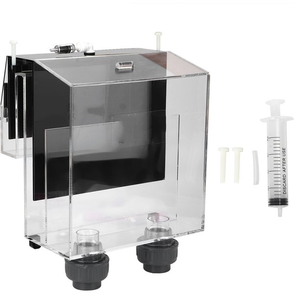 Siphon à démarrage automatique en acrylique de qualité, boîte de trop-plein suspendue pour aquarium précieux