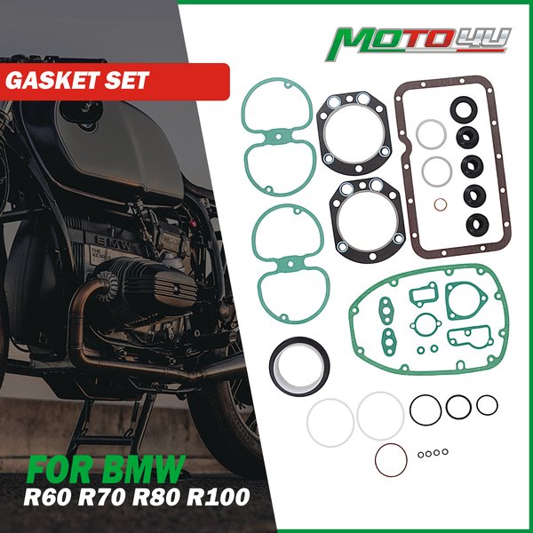 Jeu complet de joints de couvercle de moteur, Kit complet en caoutchouc pour moto, joint de couvercle de culasse pour BMW R60 R75 R100 R80/GS/RT/T/S