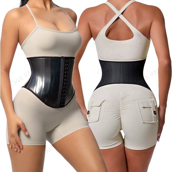 Taille formateur Shaper ceinture ventre enveloppement sablier modélisation sangle Latex Corset ventre minceur gaine entraînement femme ceinture réductrice