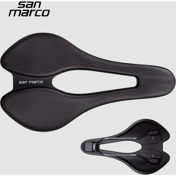 Selle de vélo ultralégère San Marco pour hommes et femmes, 245*141mm, rail en carbone, 150g, confortable, pièces de cyclisme pour route et VTT