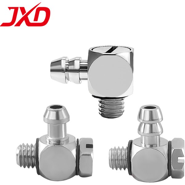 Connecteur de raccord pneumatique métallique en laiton et acier inoxydable, série JXD M/MS-ALU/ALHU/ALN