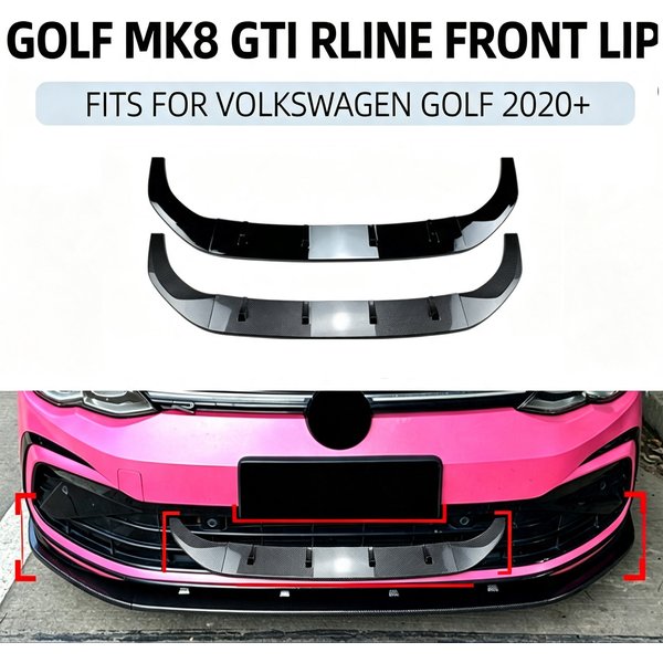 Frontstoßstangenlippe für VW Golf 8 GTI/RLine/R Stoßstangenmodifikation