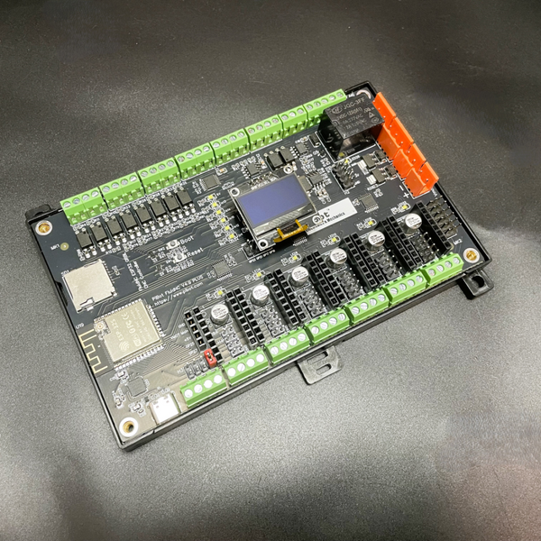 Contrôleur CNC PiBot FluidNC ESP32 GRBL V4.96 Pro (comprend OLED, antenne, fils et capuchons de raccordement XH2.54)