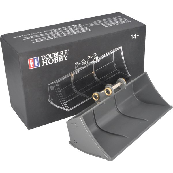 DoubleE Metal Ditch Clearing Big Bucket S020-001 For 1/14 RC E010 E111 EC160E Excavator Wide Bucket
