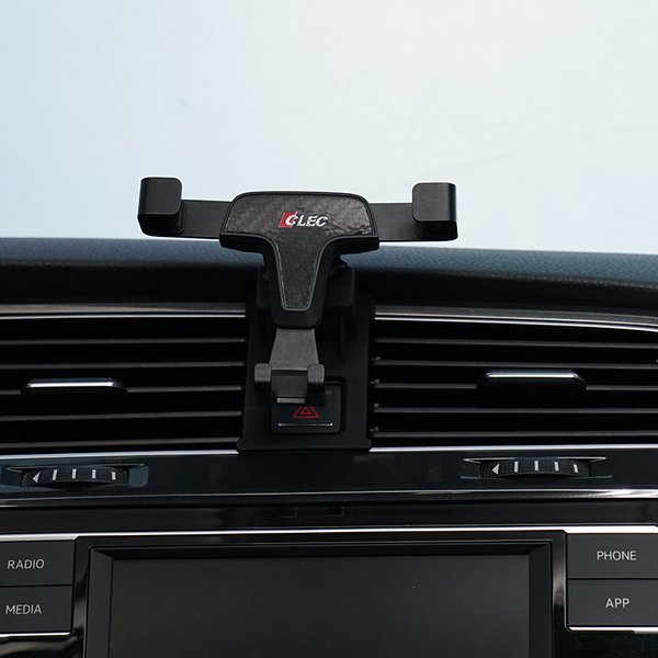 Support de téléphone de voiture Cravity GPS, support de montage d'aération, support de téléphone portable, clip pour VW Golf 7 MK7 2014-2019