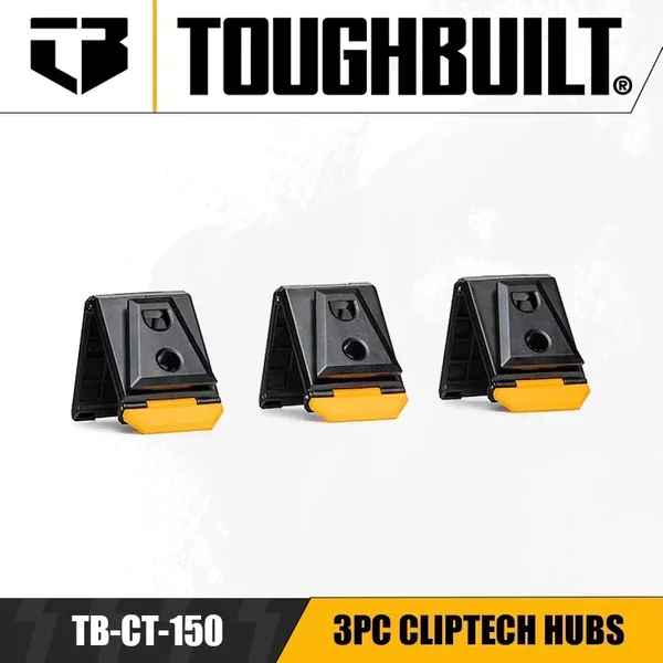 TOUGHBUILT TB-CT-150 3 szt. Piasty ClipTech Akcesoria do elektronarzędzi