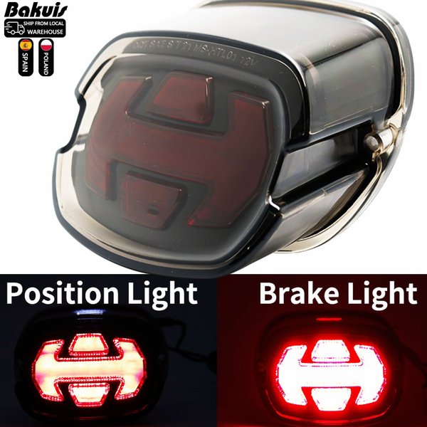 LED Rücklicht bremse geraucht für Harley Dyna Sportster 883 1200 Road King