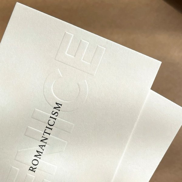 Carte de visite personnalisée de luxe avec logo personnalisé, papier coton blanc 500g, estampage à chaud, dorure à chaud, carte de visite personnalisée