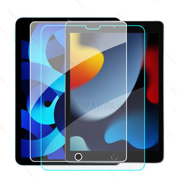 Protecteur d'écran en verre trempé pour iPad 10.2 9.7 10. 5 10.9 Pro 11 Nouvel iPad 10 9 8 7 6 5 Air 4 3 2 Mini iPad 2020 2021 2022