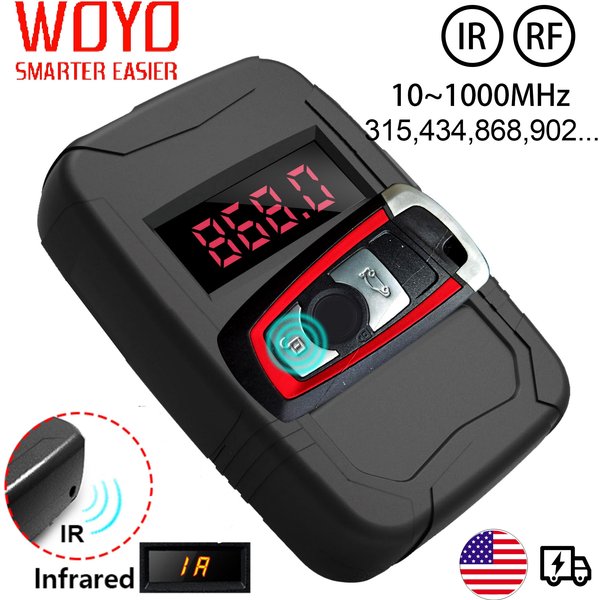 WOYO 10-1000MHz fernbedienung tester autos chl üssel diagnosegerät tools, PL001 IR FR digitaler frequenz tester für auto lkw inländische tür fernbedienung, 315, 433, 868, 902