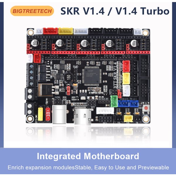 BIGTREETECH SKR V1.4 Motherboard BTT SKR V1.4 Turbo Control Board TMC2208 For Ender 3 Voron 2.4 3D Printer VS SKR 2 Octopus V1.1