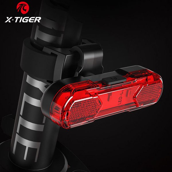 X-TIGER Fahrrad Rücklicht Wasserdichte MTB Fahrrad Licht USB Ladung LED Fahrrad Rücklicht Flash Schwanz Sicherheit Fahrrad Warnlicht