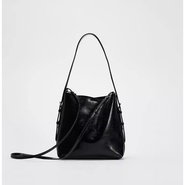 Modische und hochwertige, eimerförmige Handtasche, High-End-Feeling, einfach und lässig, vielseitige Einzelschulter-Crossbody-Tasche für Damen