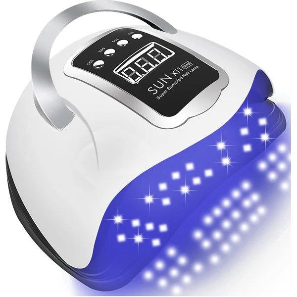 Lampe à ongles professionnelle capteur infrarouge manucure lumière des ongles pour un durcissement rapide de tous les vernis à ongles Gel sèche-ongles Machine outils de Salon