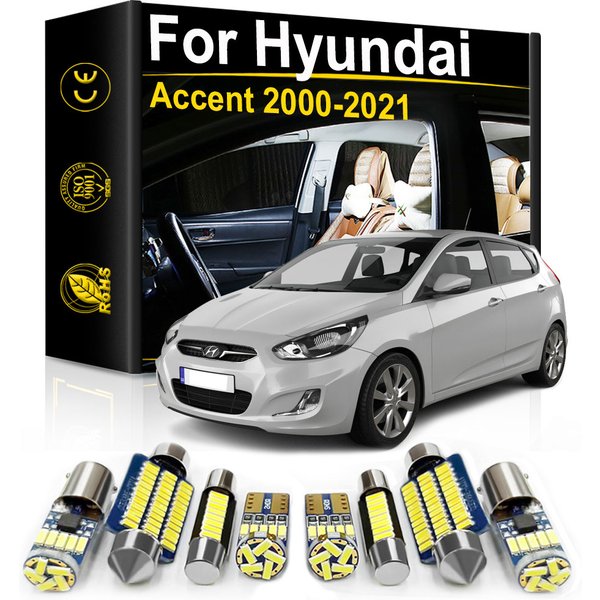 Für Hyundai Accent 2 3 4 5 LC MC RB HC 2000 2007 2008 2010 2011 2012 2016 2017 2019 2020 2021 Zubehör Auto LED Innen Licht