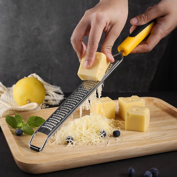 Râpe à fromage tranchante en acier inoxydable 304, outils multi-usages pour fruits et légumes, rabot à copeaux, accessoires de cuisine, déterminer
