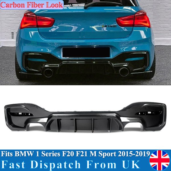 Heckstoßstangen-Diffusorlippe für BMW 1er F20 F21 M Sport M140i M135i 118d 120d 125i 114d 116d 2015 2016 2017 2018 2019 Bodykit