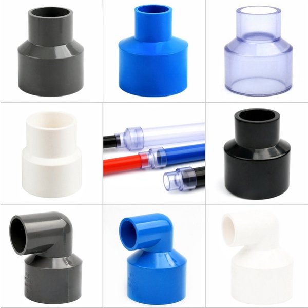 20/25/32/40/50mm PVC Reduzierung 90 Grad Ellenbogen Stecker Garten Bewässerung Wasser rohr Fitting Aquarium Aquarium Gerade Adapter
