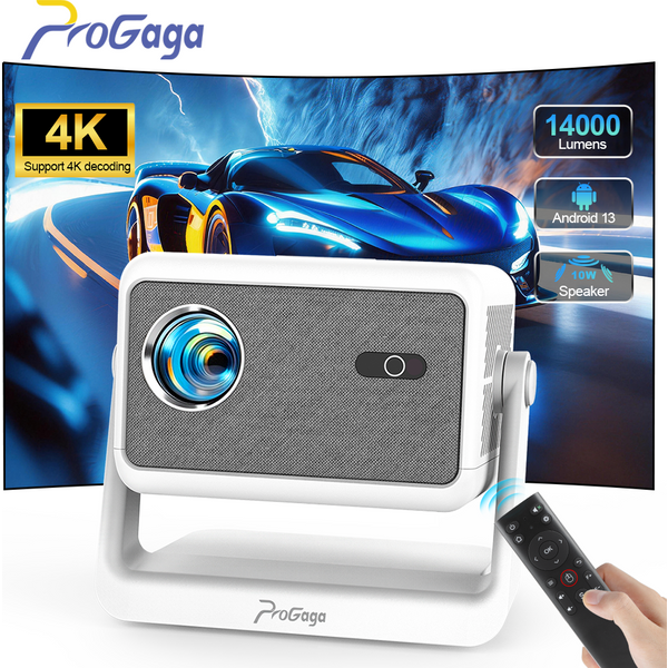 PROGAGA PG370 1080P Full HD Projektor Für Film WiFi Android Projektor 4K PG370 Smart TV Heimkino Mini tragbare Video Beamer beamer 4k projector 4k projekctor проектор 4k beamer проектор домашний mini