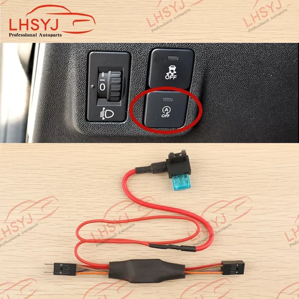 Samochodowy System Automatycznego Start Stop Silnika Wyłącznik Zasilania Kontrola Zbliżeniowa Czujnik Wtyczka Inteligentny Stop Anulowanie Dla Peugeot Citroen 2008 308 3008 508