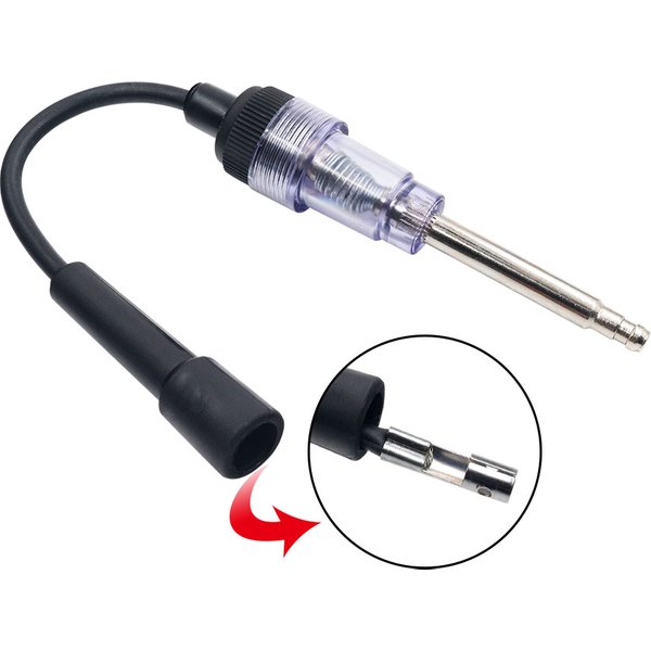 Automotive Ignition System Tester Spark Plug Car Engine In Line System Pen Detector